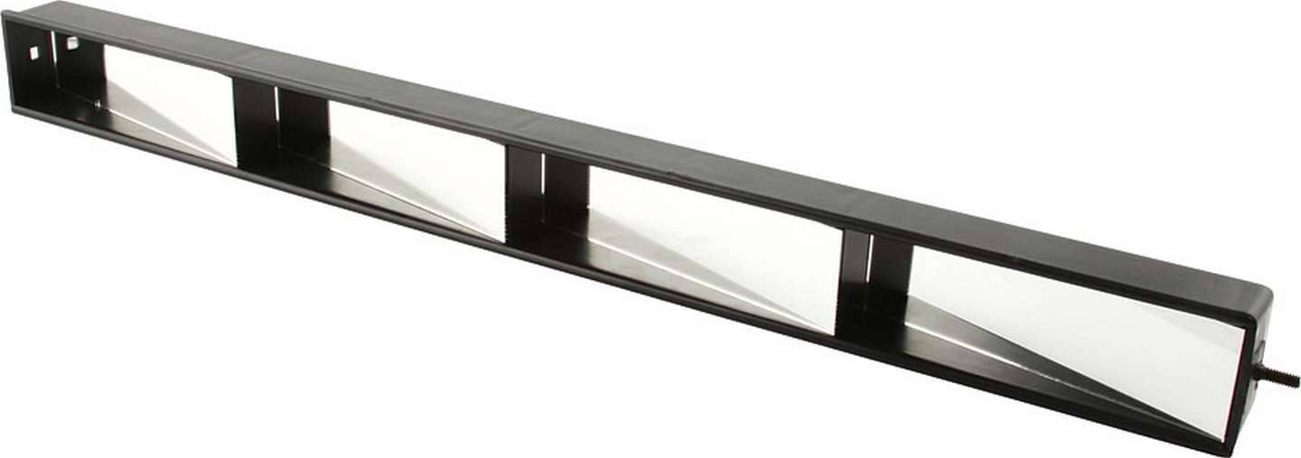 Mirror - Rear View - Race - 27-3/4 in Wide x 2-1/2 in Tall - Plastic - Black - Each