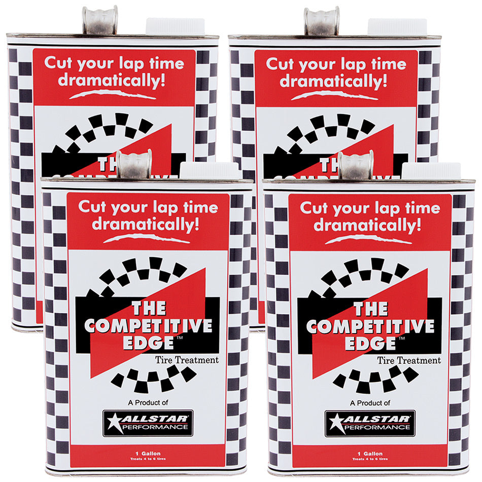 Tire Treatment - Competitive Edge - Softener - 1 gal Can - Set of 4