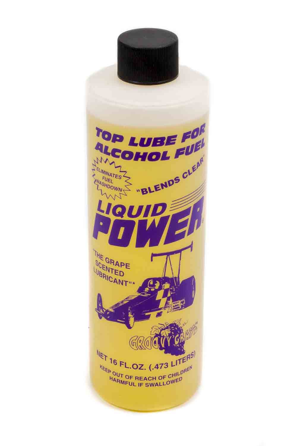 Alcohol Top Lube - Grape Scent - 16 oz Bottle - Each