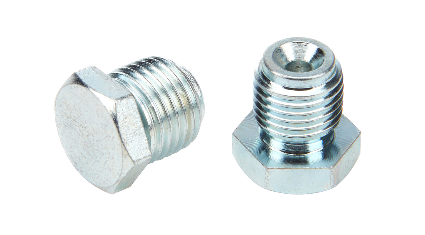 Master Cylinder Plug - 1/2-20 in / 9/16-28 in - Steel - Zinc Plated - Kit