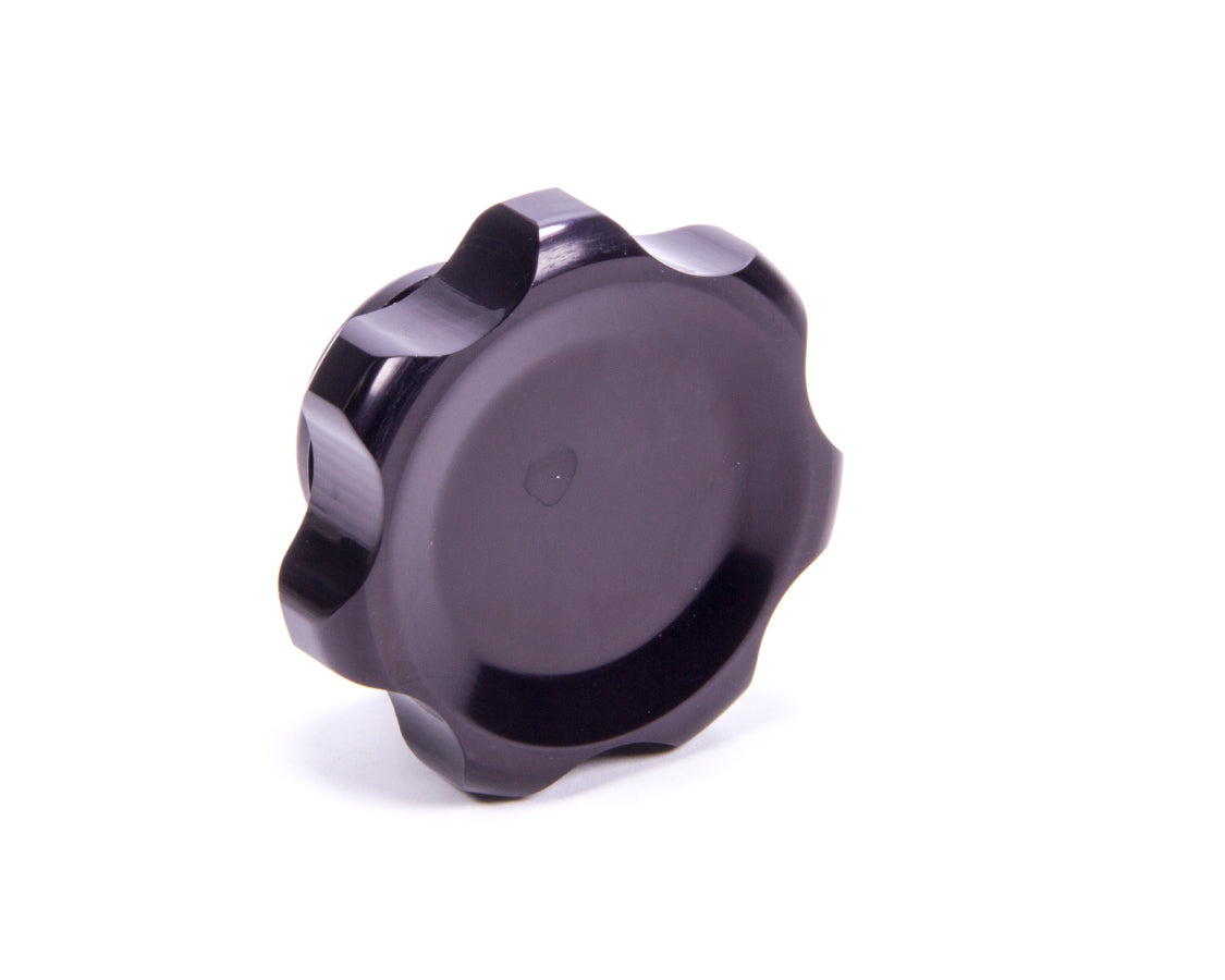 Filler Cap - Screw-In - 1.375 in OD - Aluminum - Black Anodized - Universal - Each