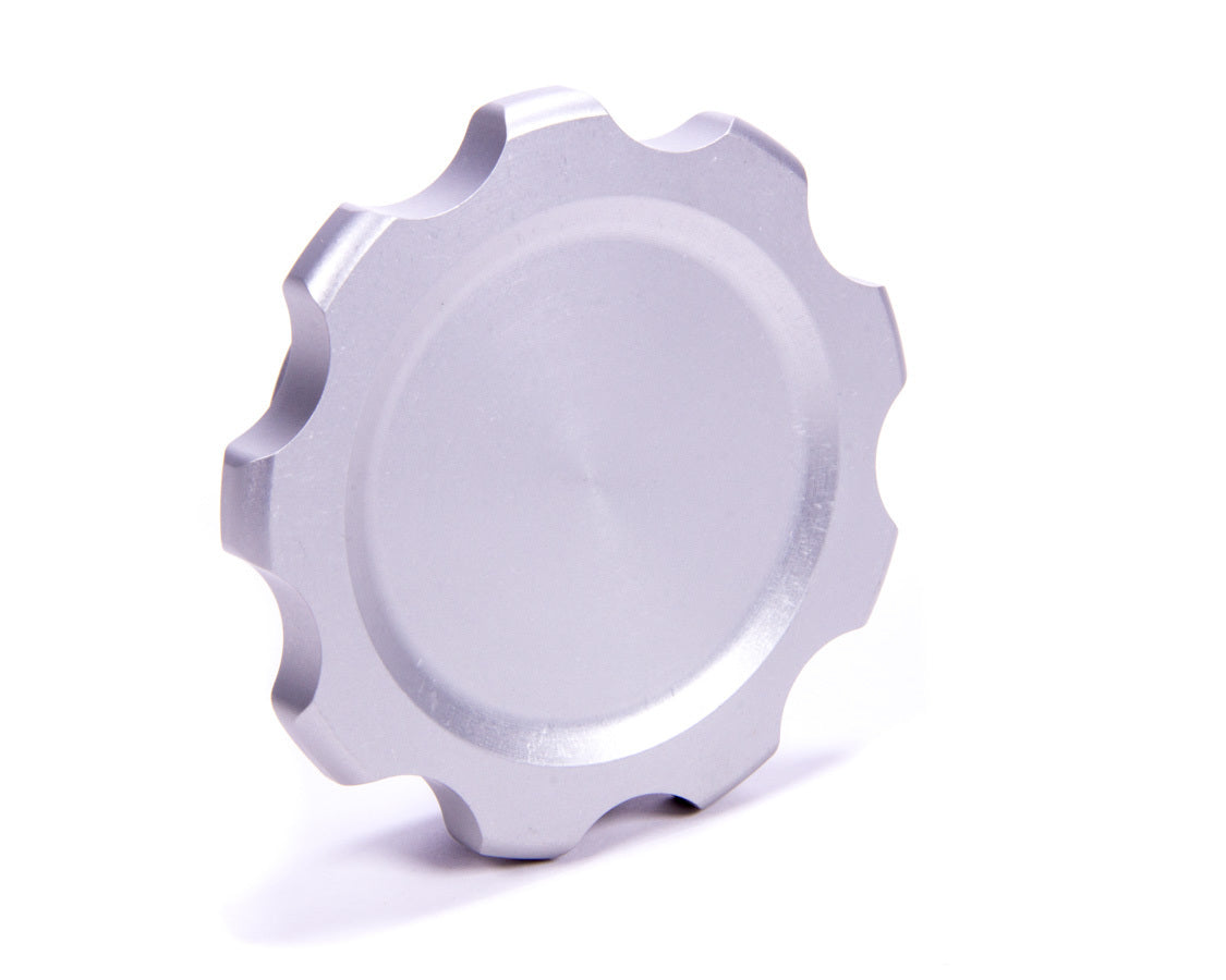 Filler Cap - Screw-In - 3.000 in OD - Aluminum - Silver Anodized - Universal - Each