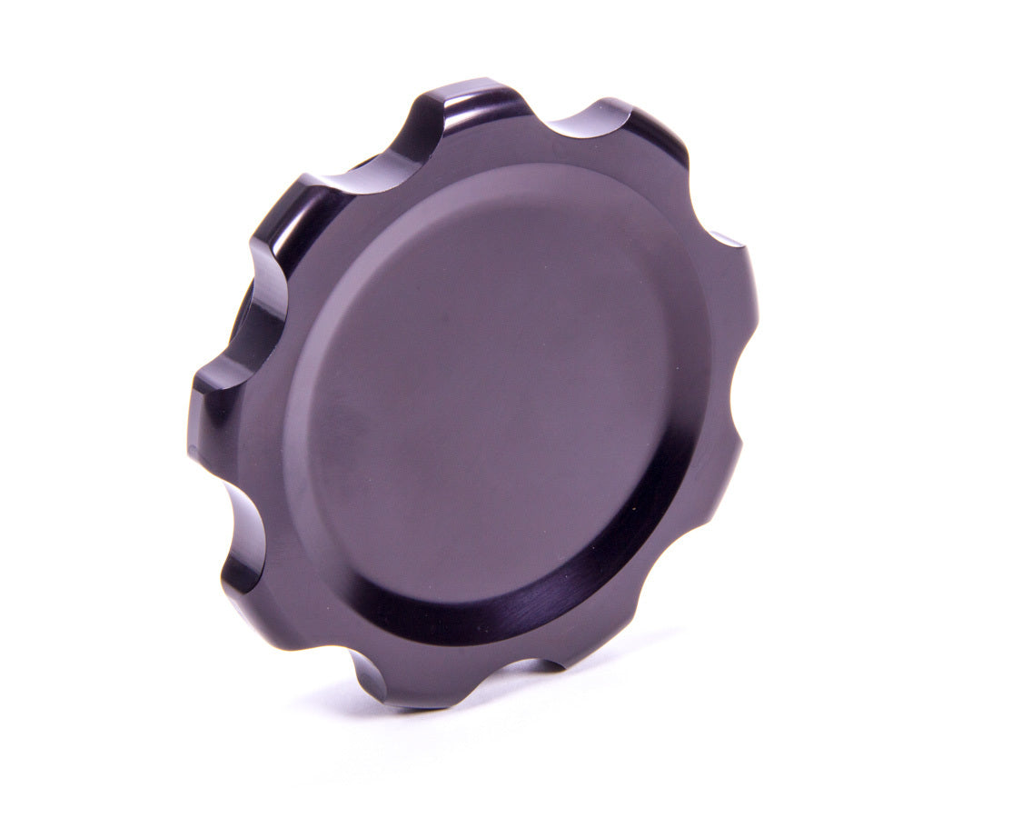 Filler Cap - Screw-In - 3.000 in OD - Aluminum - Black Anodized - Universal - Each