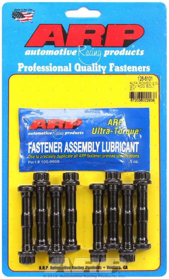 Connecting Rod Bolt Kit - High Performance Series - Chromoly - Alfa Romeo 2.0 GTV - Set of 8