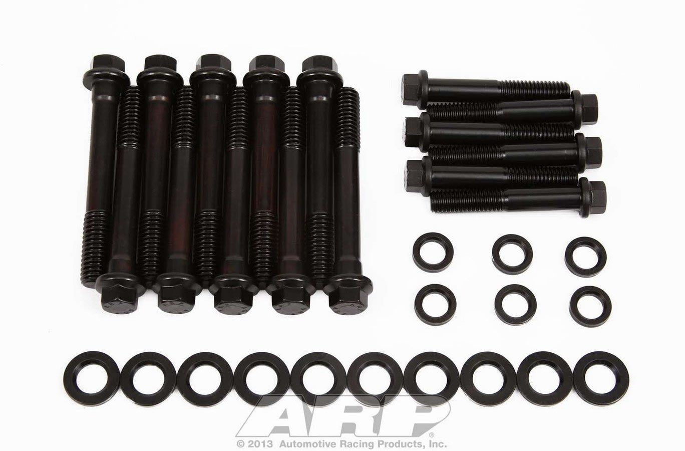 Main Bolt Kit - Hex Head - 4-Bolt Mains - Chromoly - Black Oxide - Dart - SHP - Small Block Chevy - Kit