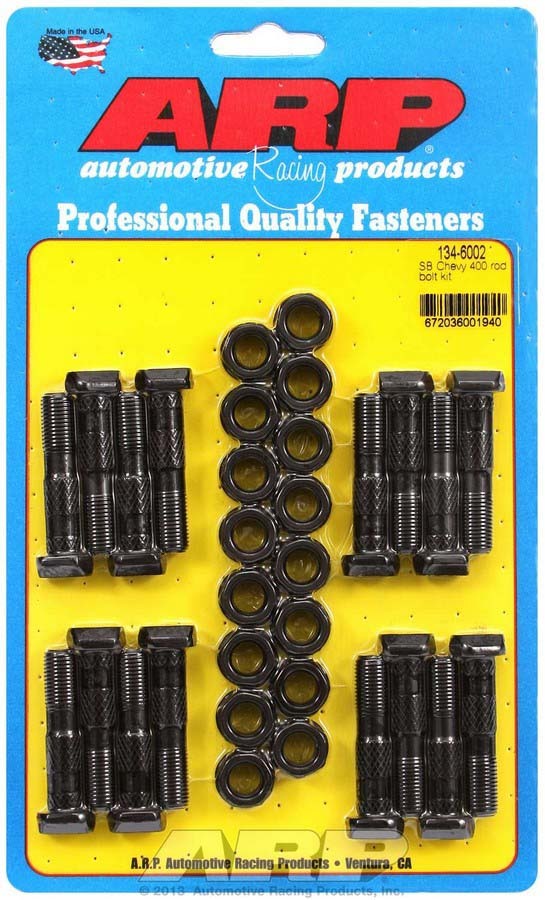 Connecting Rod Bolt Kit - High Performance Series - Chromoly - Small Block Chevy - Set of 16