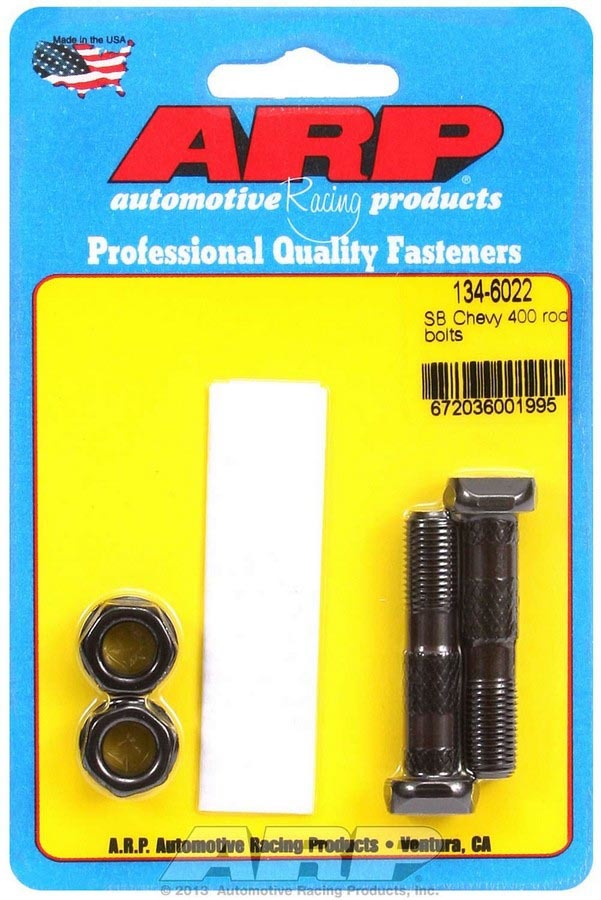 Connecting Rod Bolt Kit - High Performance Series - Chromoly - Small Block Chevy - Pair