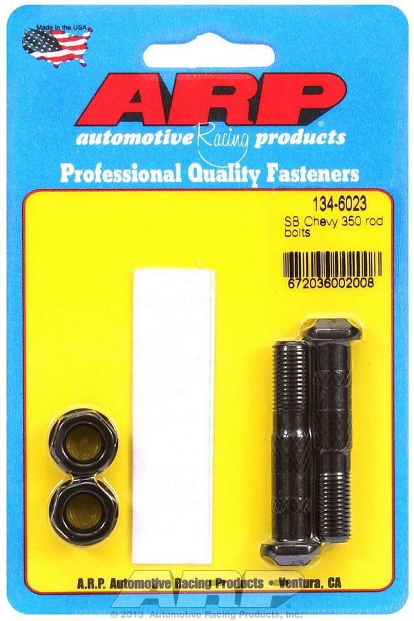 Connecting Rod Bolt Kit - High Performance Series - 3/8 in Bolt - Chromoly - Large Journal - Small Block Chevy - Pair
