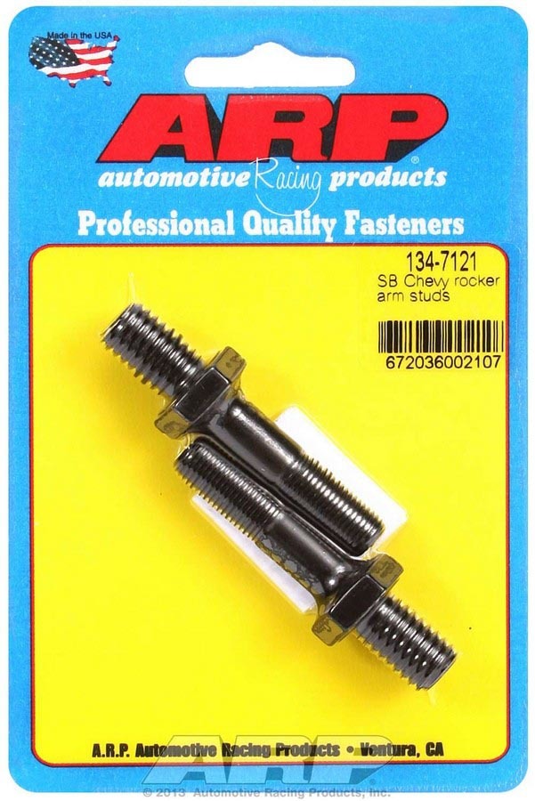 Rocker Arm Stud - High Performance Series - 7/16-14 in Base Thread - 3/8-24 in Top Thread - 1.750 in Effective Stud Length - Chromoly - Universal - Pair