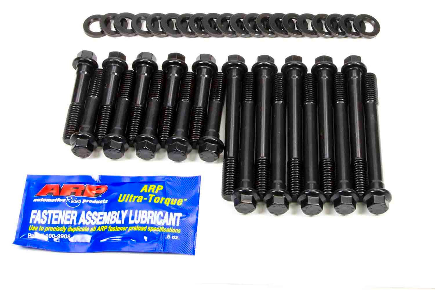 Cylinder Head Bolt Kit - High Performance Series - Hex Head - Chromoly - Black Oxide - OEM / Edelbrock - Small Block Ford - Kit