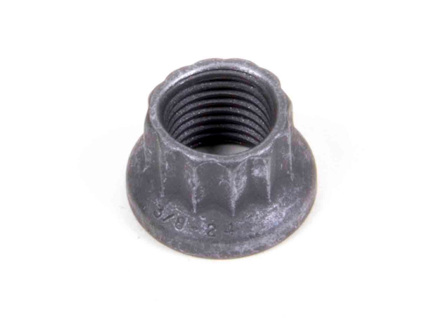 Nut - Locking - 3/8-24 in Thread - 12 Point Head - Mechanical - Steel - Cadmium - Each