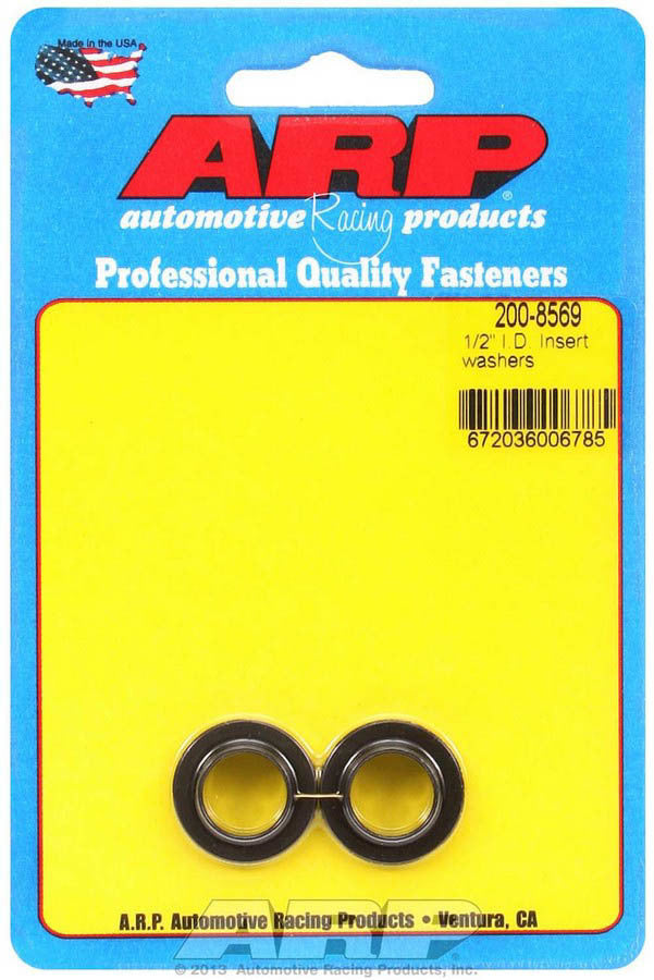 Flat Washer - Special Purpose - Chamfered - 0.5 in ID - 0.567 in OD - 0.120 in Thick - Chromoly - Pair