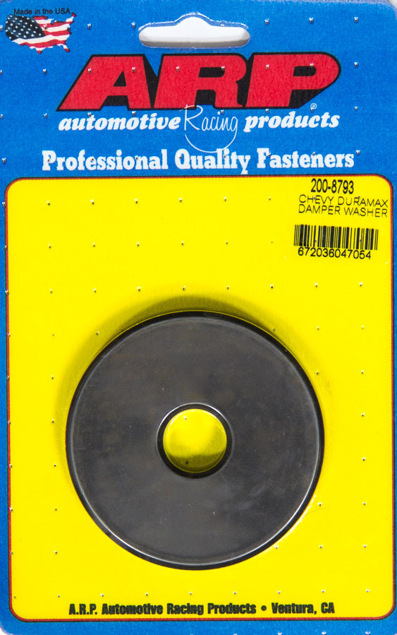 Flat Washer - Special Purpose - Chamfered - 18 mm ID - 2.900 in OD - 0.450 in Thick - Chromoly - Black Oxide - Each