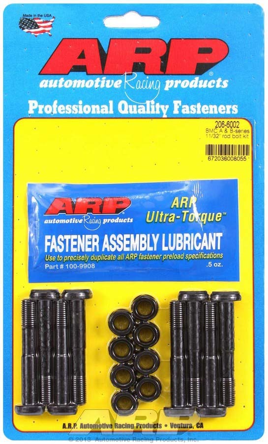 Connecting Rod Bolt Kit - High Performance Series - 11/32 in Bolt - Chromoly - Various Applications - Set of 8