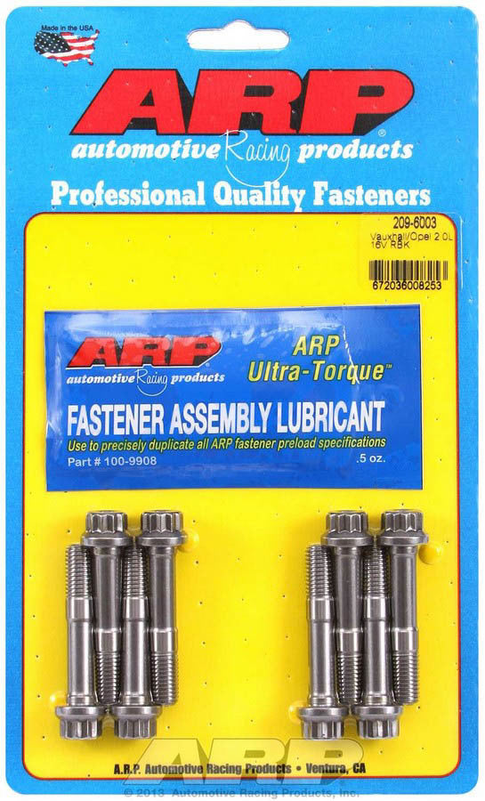 Connecting Rod Bolt Kit - Pro Series - 9 mm Bolt - ARP2000 - 2.0 L - DOHC Opel / Vauxhall - Set of 8