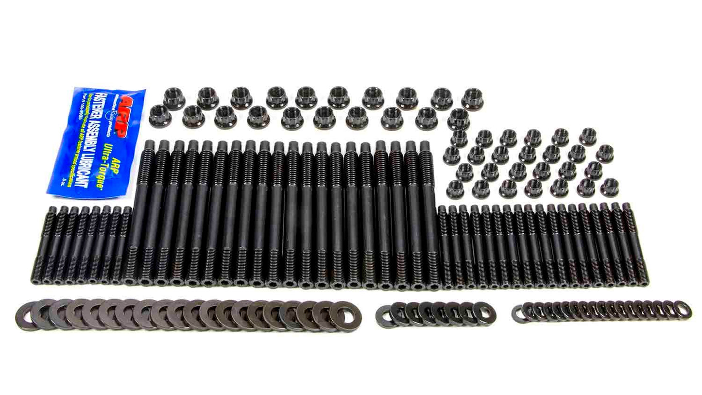 Cylinder Head Stud Kit - 12 Point Nuts - ARP2000 - Black Oxide - GM LS-Series - Kit