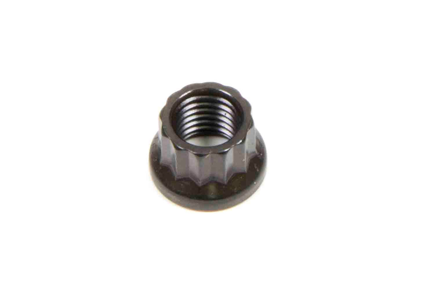 Nut - 5/16-24 in Thread - 3/8 in 12 Point Head - Chromoly - Black Oxide - Universal - Each