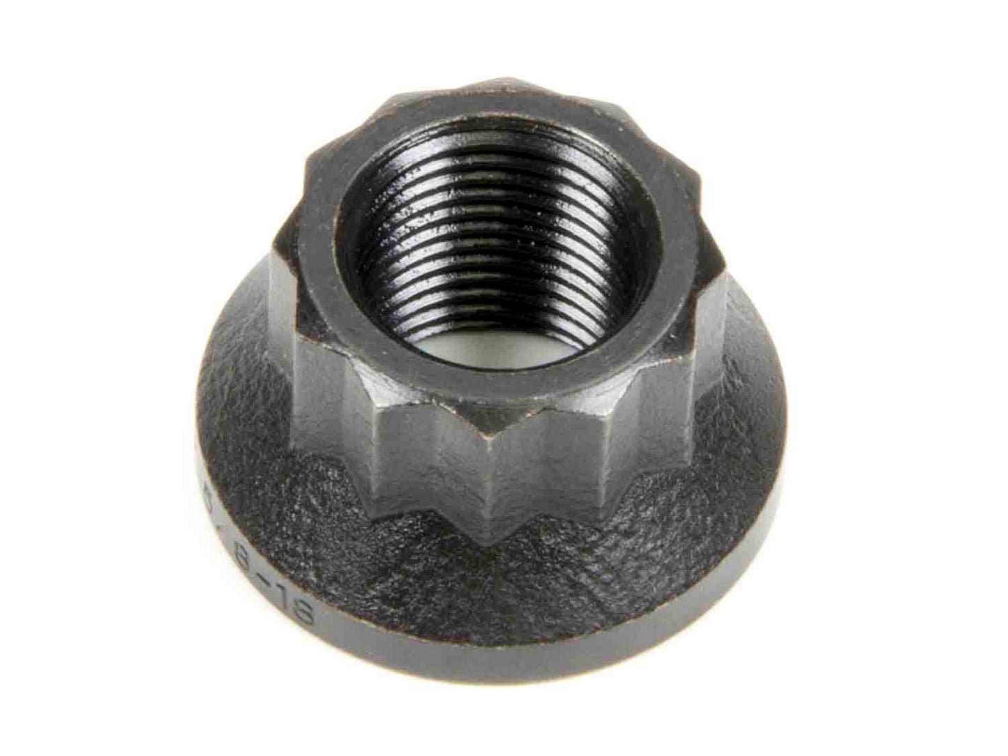 Nut - 5/8-18 in Thread - 13/16 in 12 Point Head - Chromoly - Black Oxide - Universal - Each