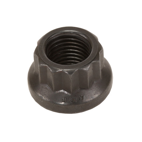 Nut - 3/8-24 in Thread - 1/2 in 12 Point Head - Chromoly - Black Oxide - Universal - Each