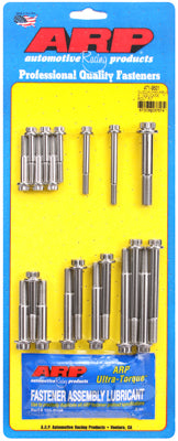 Case Bolt Kit - 12 Point Head - Stainless - Natural - Suzuki / Hayabusa 1300 - Kit