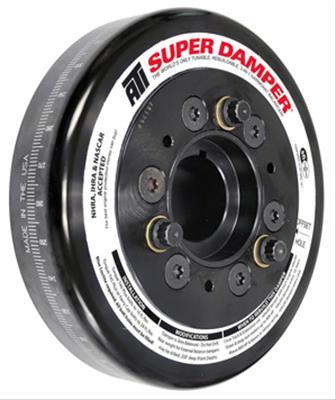 Harmonic Balancer - Super Damper - 7.48 in OD - SFI 18.1 - Steel - Black Oxide - Internal Balance - GM LS-Series - Each