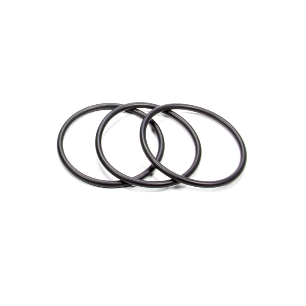 Harmonic Balancer Elastomer Rings - 7 in OD - Rubber - Black - ATI 3 Rings Super Dampers - Kit