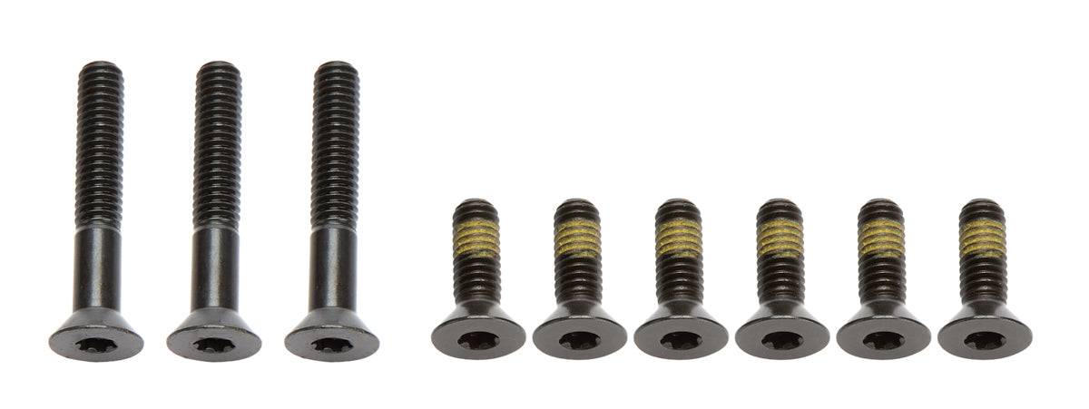 Harmonic Balancer Bolt - 5/16-18 in Thread - 1.000 / 2.000 in Long - Torx Pan Head - Steel - Black Oxide - Small Block Chevy - Kit