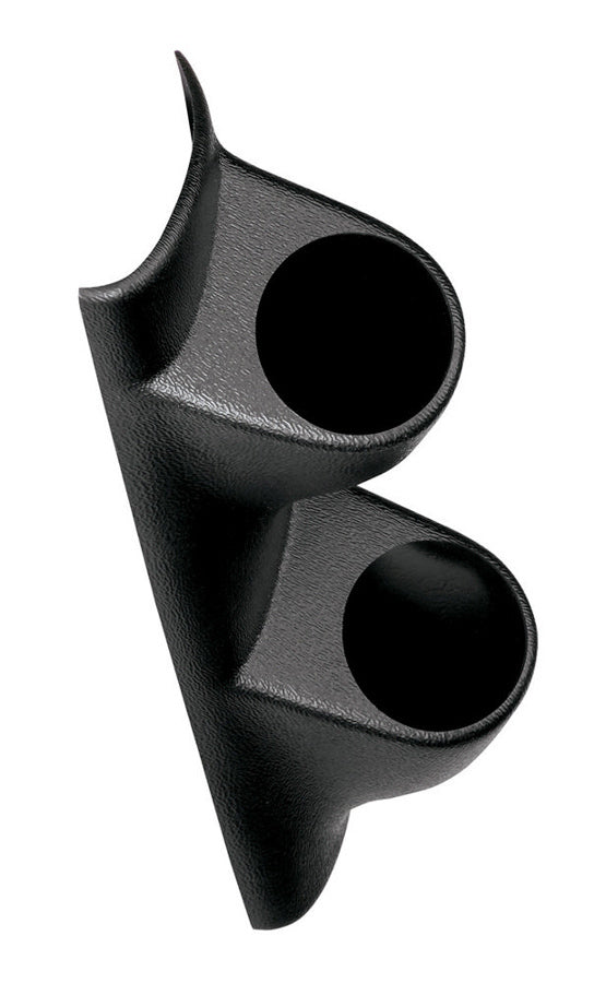 Gauge Pod - Two 2-1/16 in Diameter Gauges - Pillar - Plastic - Black - Hard Top / T-Top - GM F-Body 1993-2002 - Each