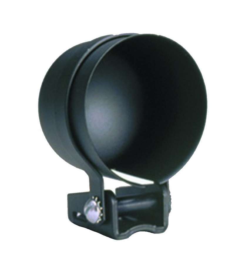 Gauge Cup - 2-5/8 in Diameter Gauge - Pedestal Mount - Steel - Black Powder Coat - Electric Gauges - Each