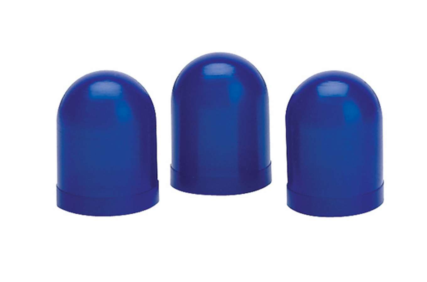 Light Bulb Cover - Plastic - Blue - Autometer Gauges - Set of 3