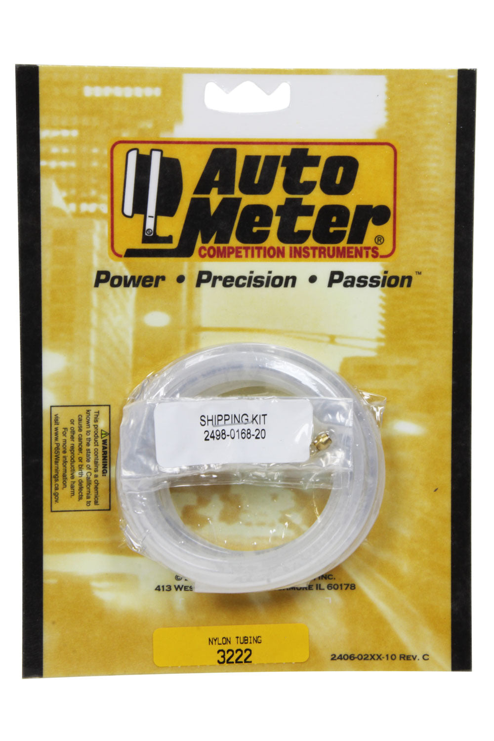 Gauge Line Kit - 1/8 in Diameter - 10 ft - Ferrules Included - Nylon - Mechanical Pressure Gauges - Kit