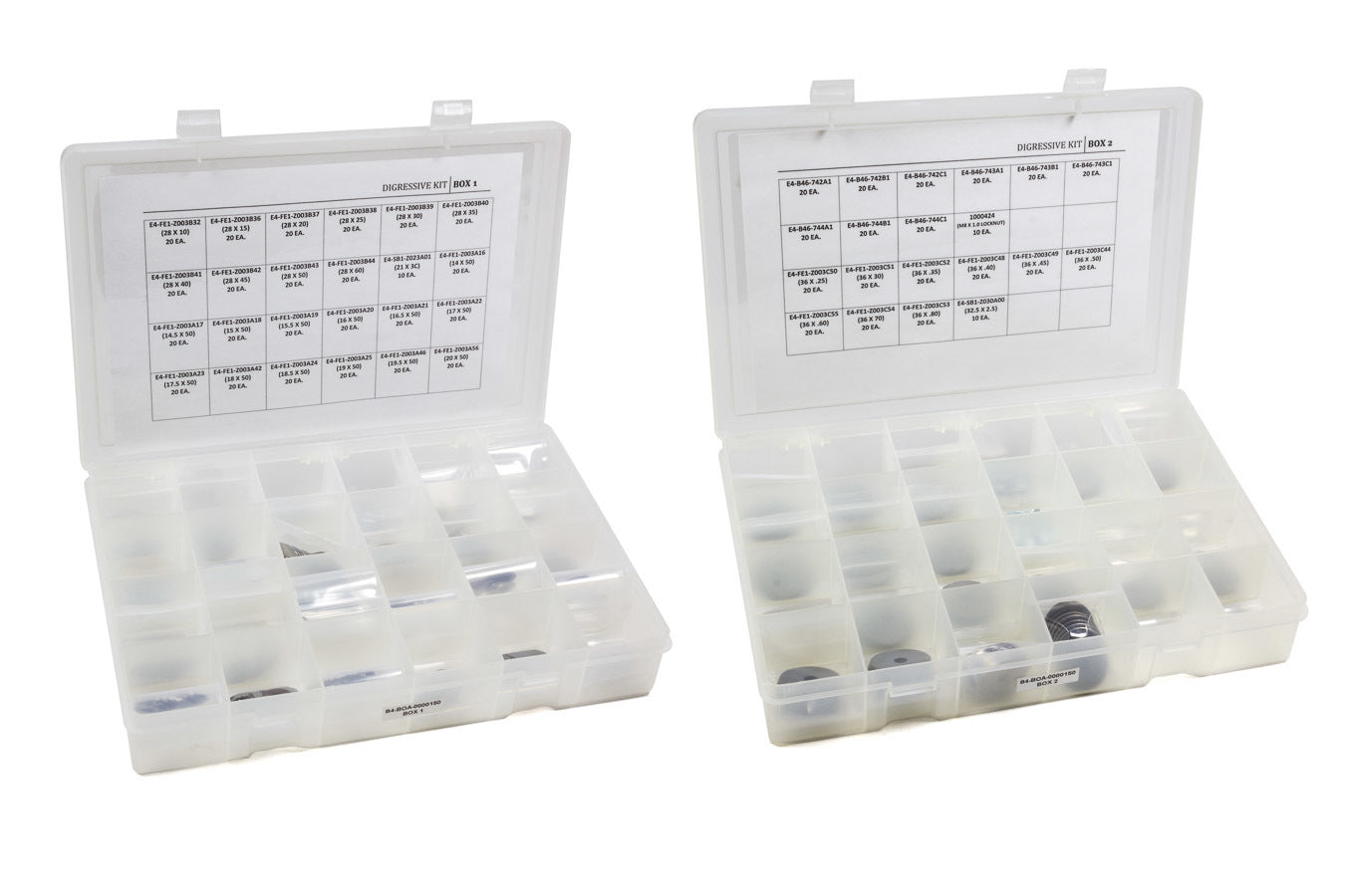 Shock Valving - Digressive - Kit