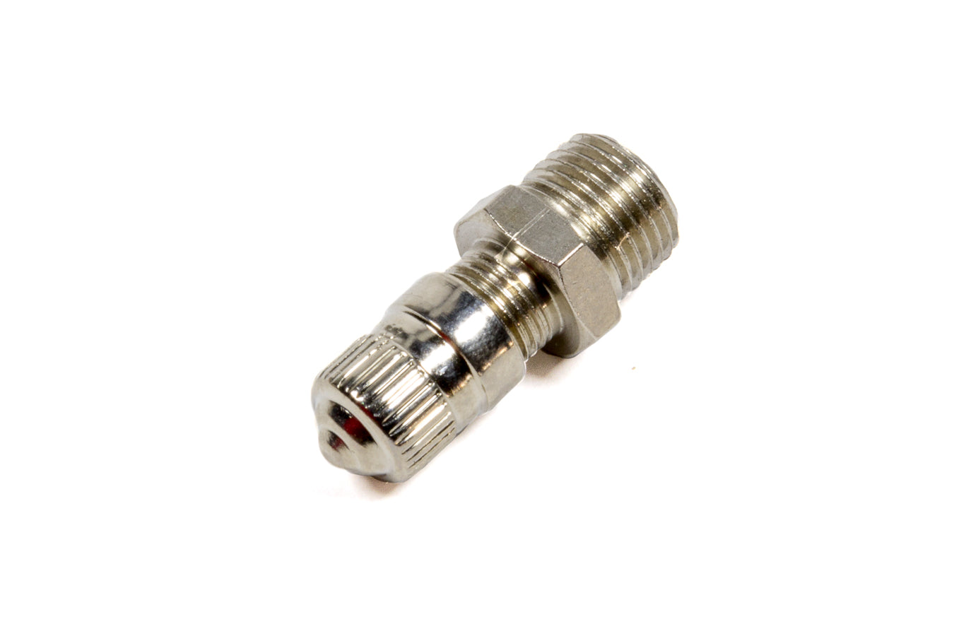 Schrader Valve - Steel - Chrome - Each