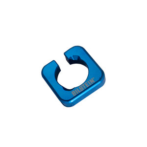 Shock Rebuilding Tool - Rod Guide Removal Plate - Aluminum - Blue Anodized - Each