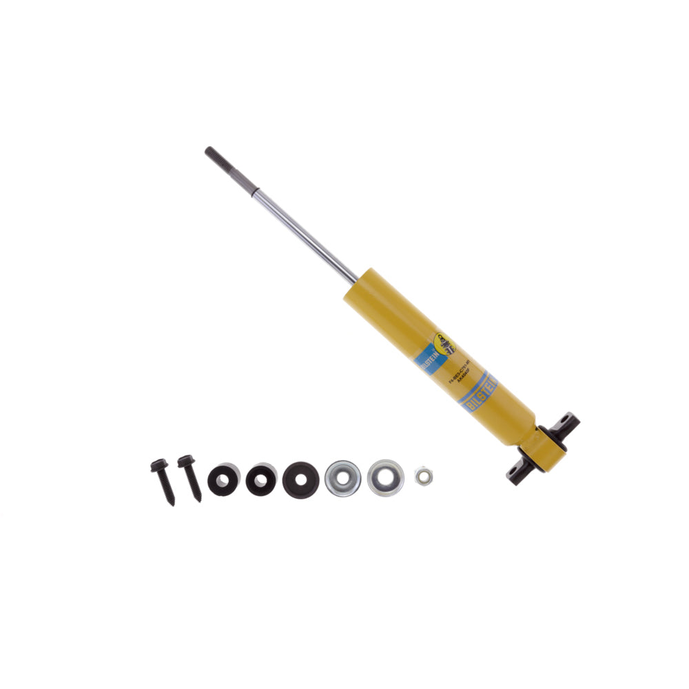 Shock - AK Series - Monotube - 8.73 in Compressed / 13.46 in Extended - 1.42 in OD - Digressive - Front - Steel - Yellow Paint - Street Stock - Each