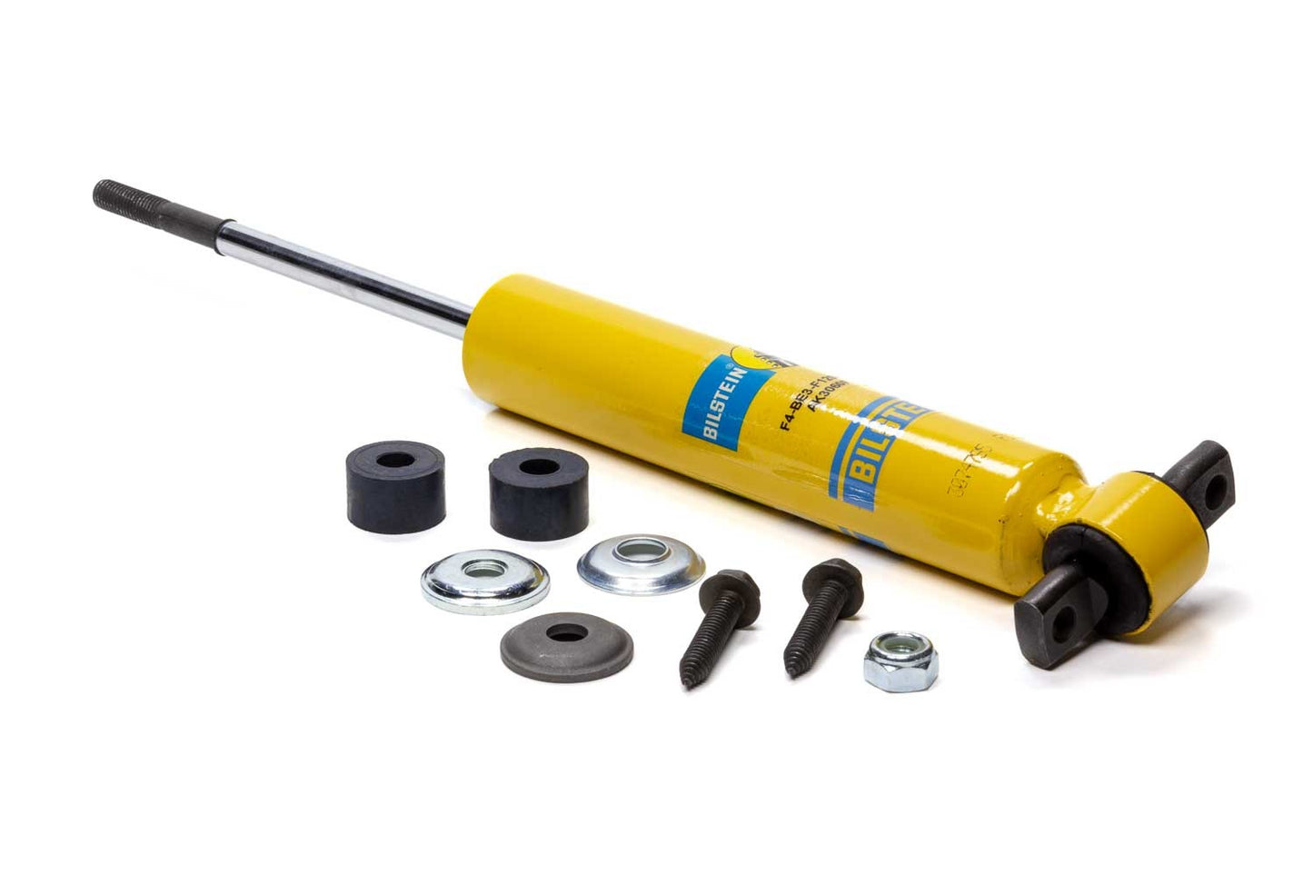 Shock - AK Series - Monotube - 8.60 in Compressed / 13.48 in Extended - Digressive - Steel - Yellow Paint - Front - GM A-Body / G-Body 1973-83 - Each