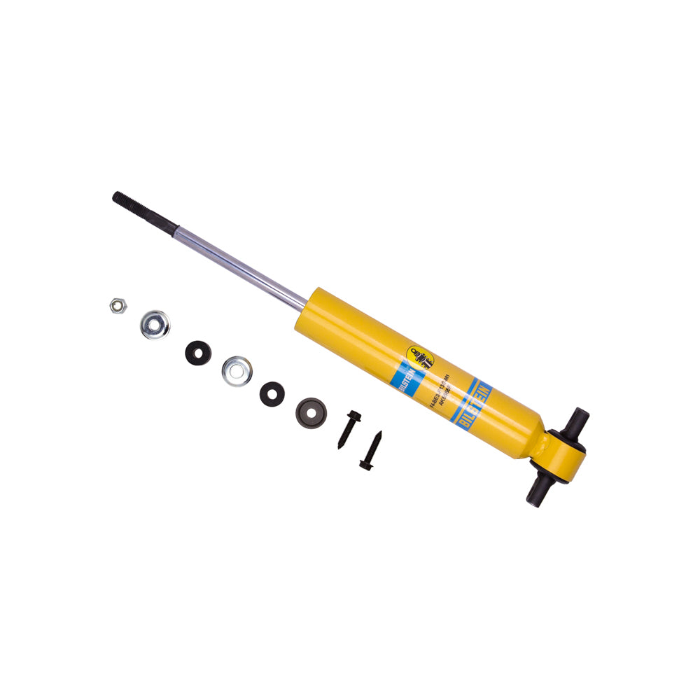 Shock - AK Series - Monotube - 8.73 in Compressed / 13.46 in Extended - 1.42 in OD - Digressive - Front - Steel - Yellow Paint - Street Stock - Each