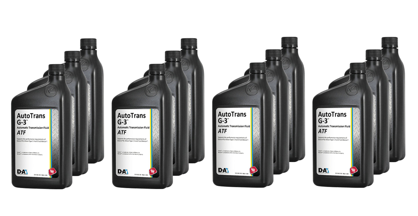 Transmission Fluid - AutoTrans G-3 - ATF - Conventional - 1 qt Bottle - Set of 12