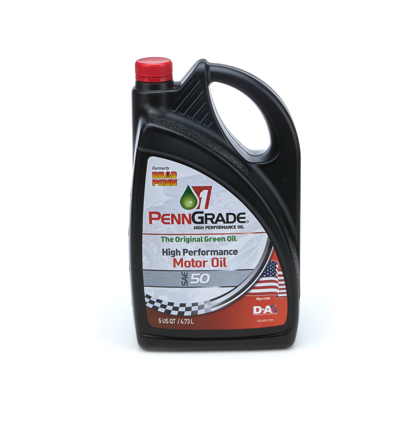 Motor Oil - High Zinc - 50W - Conventional - 5 qt Jug - Each