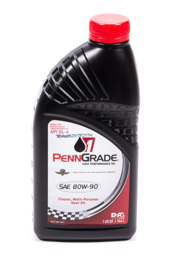 Gear Oil - Classic - 80W90 - Conventional - 1 qt Bottle - Each