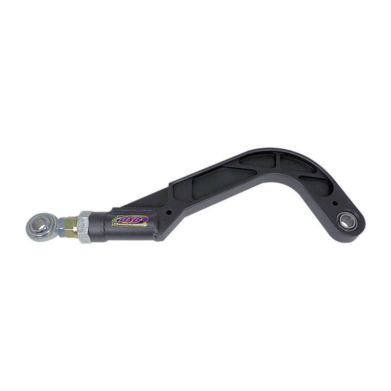 Panhard Bar - XD Series - J-Style - Adjustable - 20 to 22.75 in Long - Spherical Rod Ends - Steel - Black Powder Coat - Universal - Each