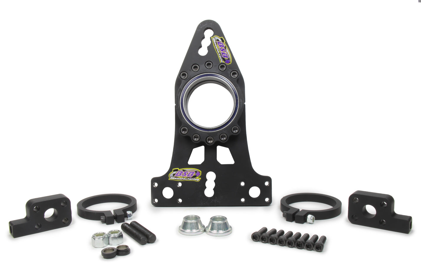 Birdcage - XD Series - Driver / Passenger Side - 3.000 in ID Bearing - Double Bearing - Axle Clamps - Steel - Black Powder Coat - Universal - Each
