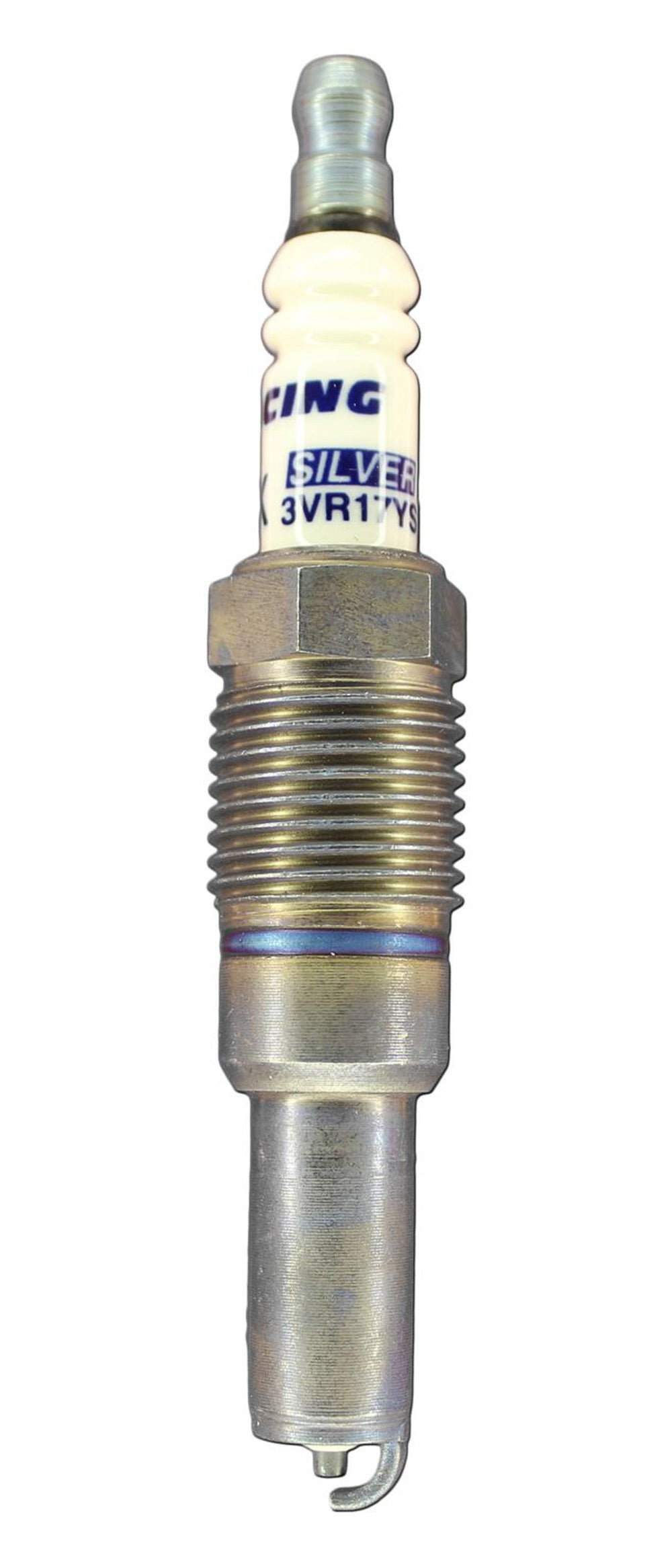 Spark Plug - Silver Racing - 16 mm Thread - 22 mm Reach - Heat Range 17 - Tapered Seat - Resistor - Each