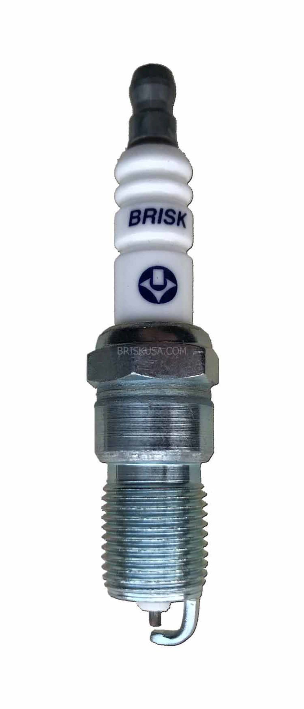 Spark Plug - Silver Racing - 14 mm Thread - 18 mm Reach - Heat Range 15 - Tapered Seat - Resistor - Each