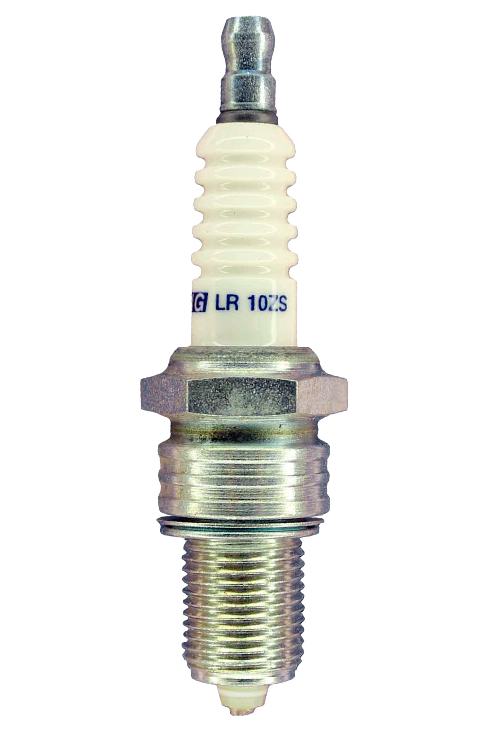 Spark Plug - Premium Racing - 14 mm Thread - 19 mm Reach - Heat Range 10 - Gasket Seat - Resistor - Each