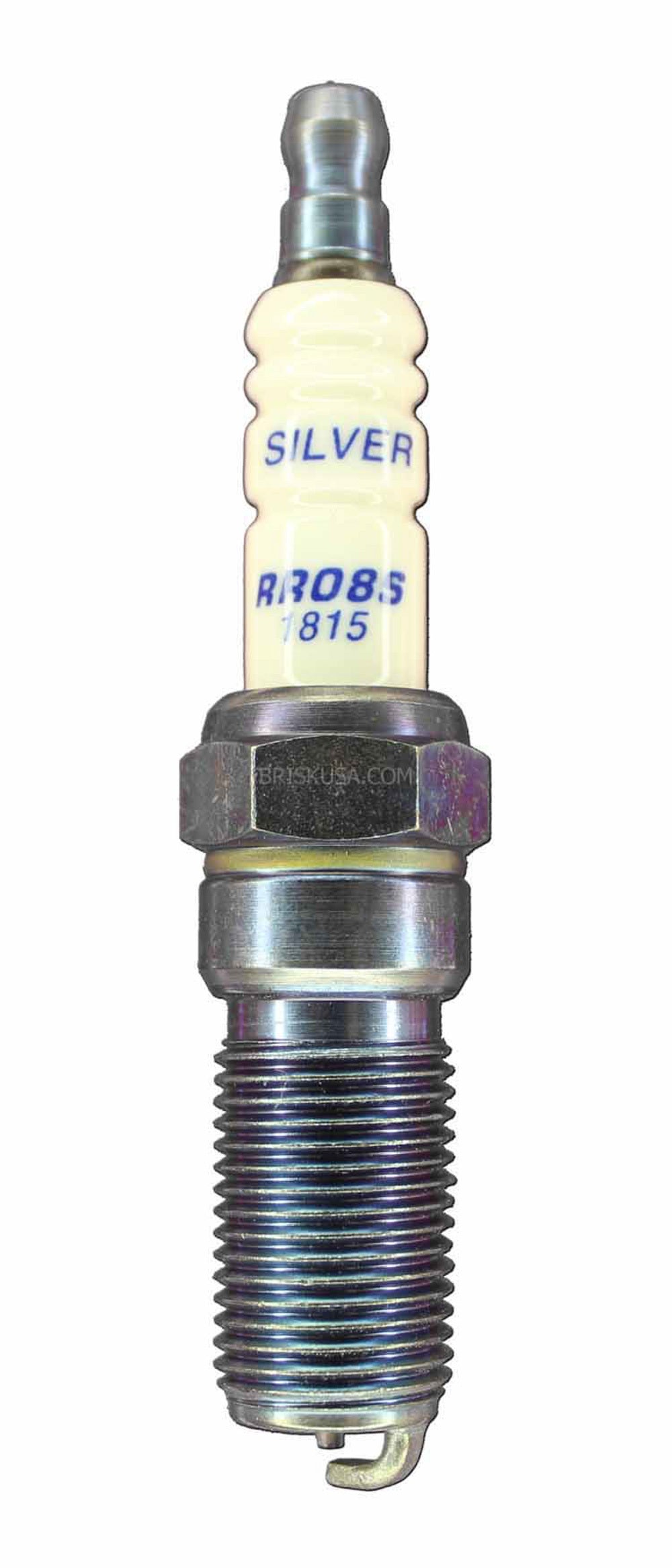 Spark Plug - Silver Racing - 14 mm Thread - 25 mm Reach - Heat Range 8 - Tapered Seat - Resistor - Each