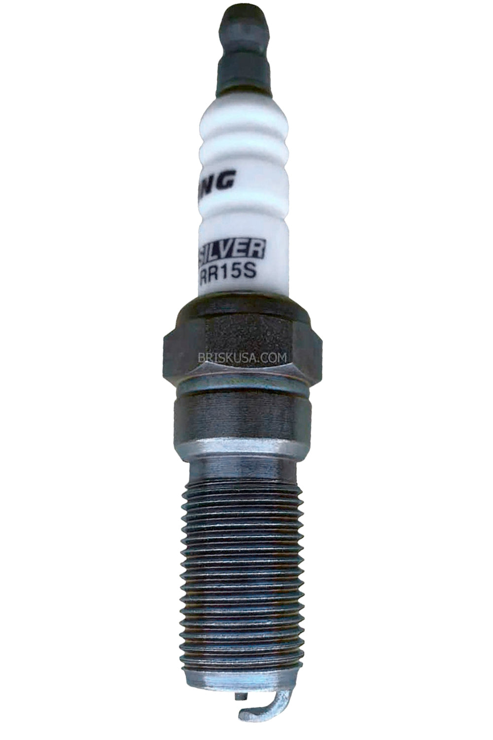 Spark Plug - Silver Racing - 14 mm Thread - 25 mm Reach - Heat Range 15 - Tapered Seat - Resistor - Each