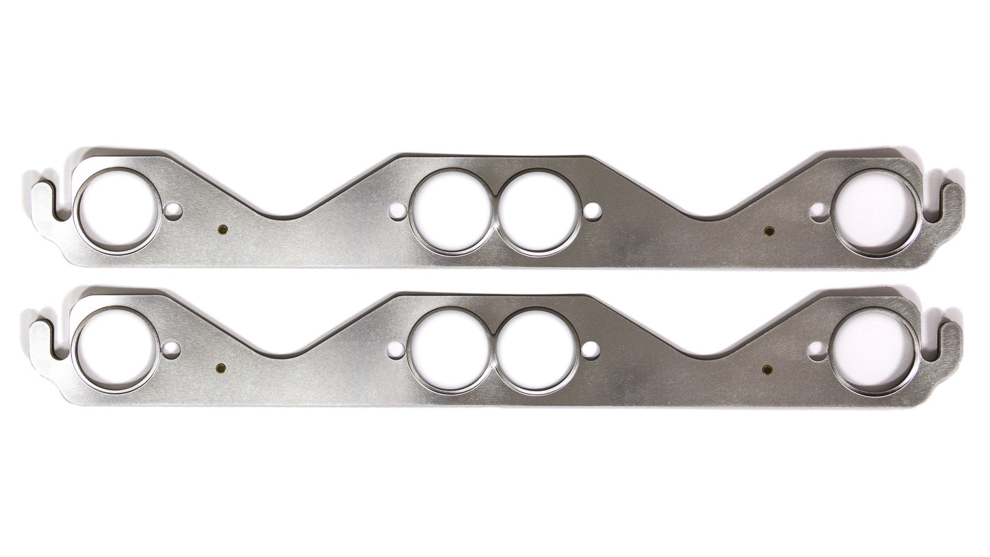 Engine & Accessories Header / Manifold Gasket - 1.625 in Round Port - Multi-Layer Steel - Small Block Chevy - Pair