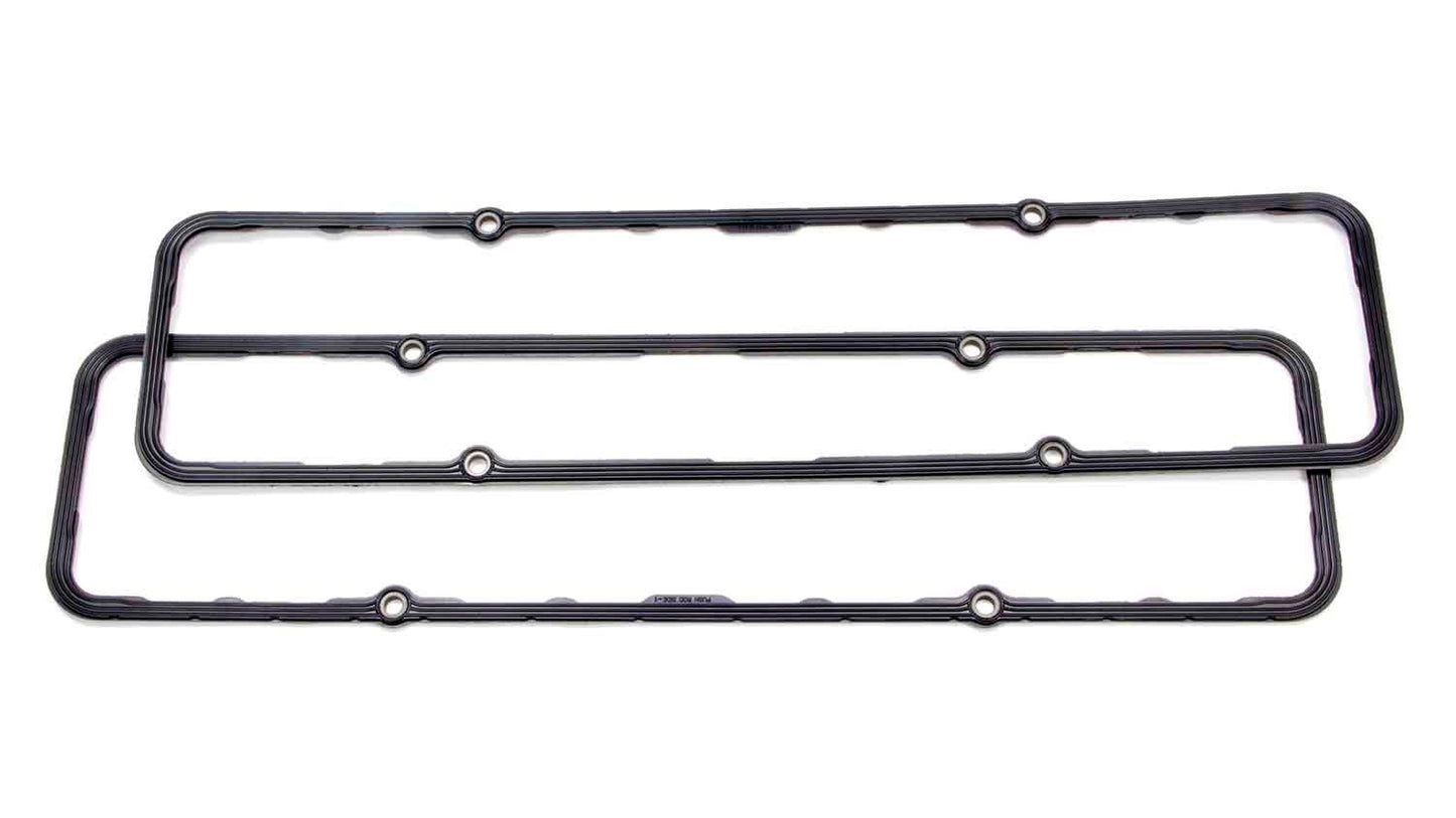 Valve Cover Gasket - 0.188 in Thick - Steel Core Silicone Rubber - Small Block Chevy - Pair