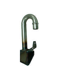 Oil Pump Pickup - Competition - Press / Bolt-On - 3/4 in Inlet Tube - 7 in Deep Pan - Small Block Chevy - Each